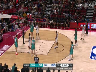 NBA夏季聯(lián)賽 黃蜂VS76人 20250713