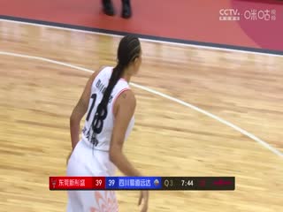 WCBA總決賽 東莞新彤盛VS四川蜀道遠(yuǎn)達(dá)女子籃球隊(duì) 20250413